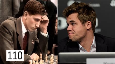 As close as well get to a real life Bobby Fischer vs Magnus Carlsen matchup. . Bobby fischer vs magnus carlsen